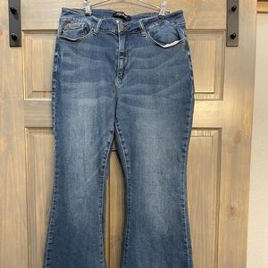 Judy Blue high rise flares